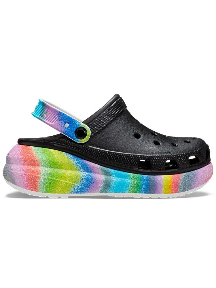 Сандалии Crocs Classic Crush Spray Dye Clog — изображение 3 из 6, мульти