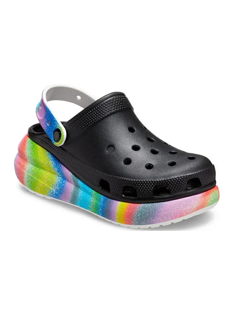Сандалии Crocs Classic Crush Spray Dye Clog — изображение 4 из 6, мульти