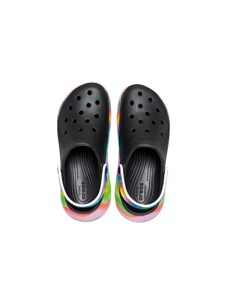 Сандалии Crocs Classic Crush Spray Dye Clog — изображение 5 из 6, мульти