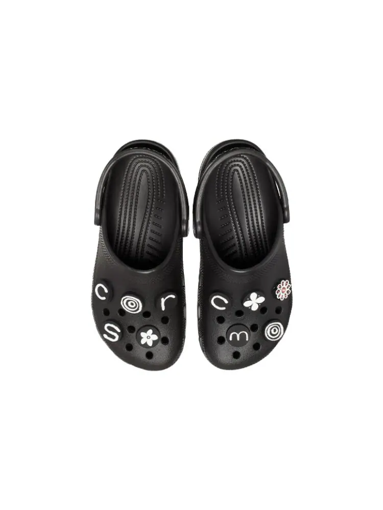 Шлепанцы Crocs Classic Clog x 10CC 'Black' — изображение 4 из 6, черный