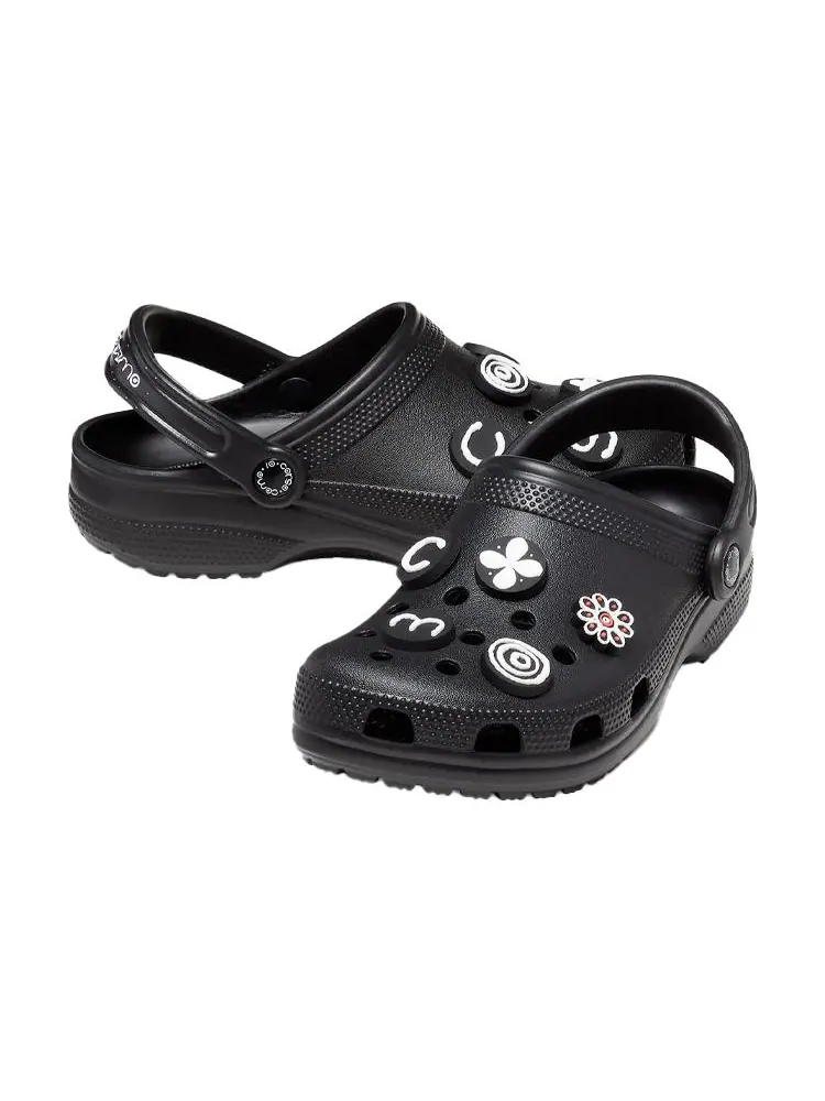 Шлепанцы Crocs Classic Clog x 10CC 'Black' — изображение 5 из 6, черный