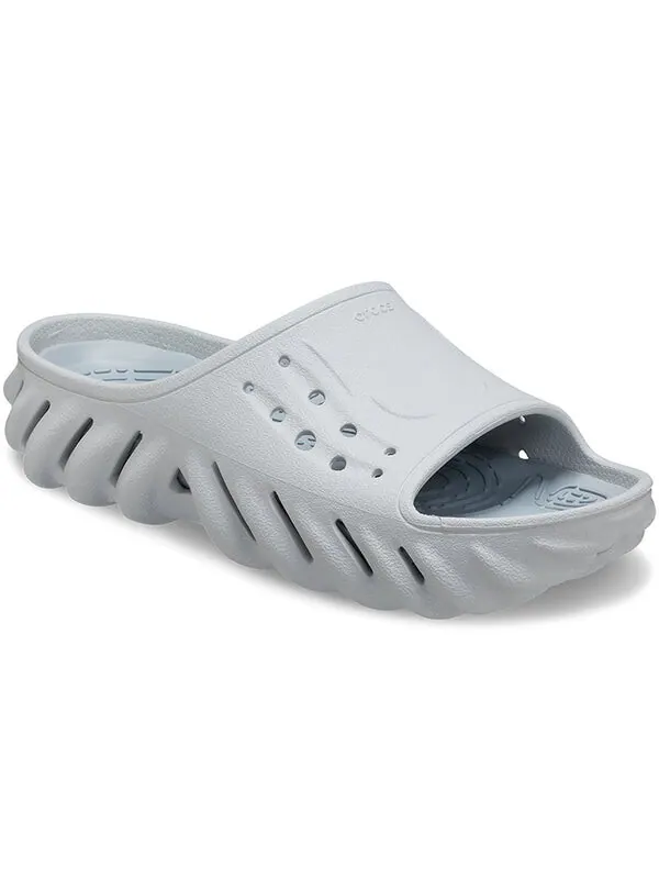 Тапочки echo slide 'atmosphere' Crocs — изображение 3 из 4, серый