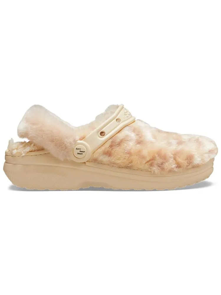 Шлепанцы Crocs Kyary Pamyu Pamyu x Fur Sure Clog 'What If?' — изображение 3 из 8, бежевый