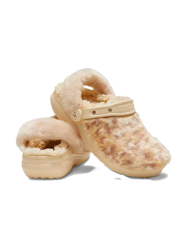 Шлепанцы Crocs Kyary Pamyu Pamyu x Fur Sure Clog 'What If?' — изображение 5 из 8, бежевый
