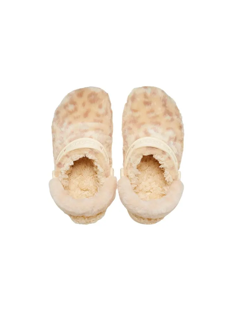 Шлепанцы Crocs Kyary Pamyu Pamyu x Fur Sure Clog 'What If?' — изображение 6 из 8, бежевый
