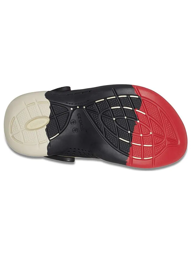 Сандалии Crocs LiteRide 360 Ombre Marble Clog 'Black' — изображение 7 из 7, черный