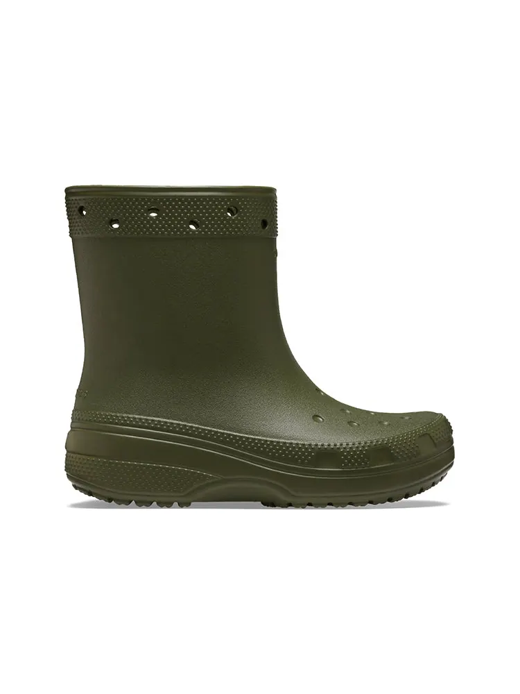 Ботинки Crocs Classic Boot 'Army Green' — изображение 2 из 6, зеленый