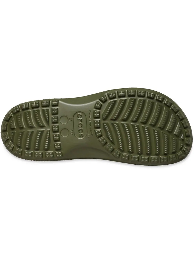 Ботинки Crocs Classic Boot 'Army Green' — изображение 6 из 6, зеленый