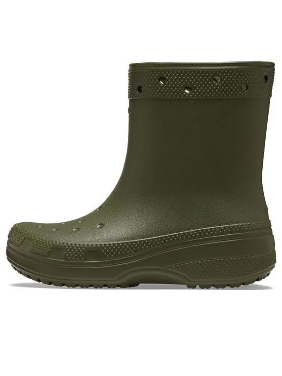 Кроссовки Crocs Classic Boot 'Army Green' — изображение 1 из 6, зеленый