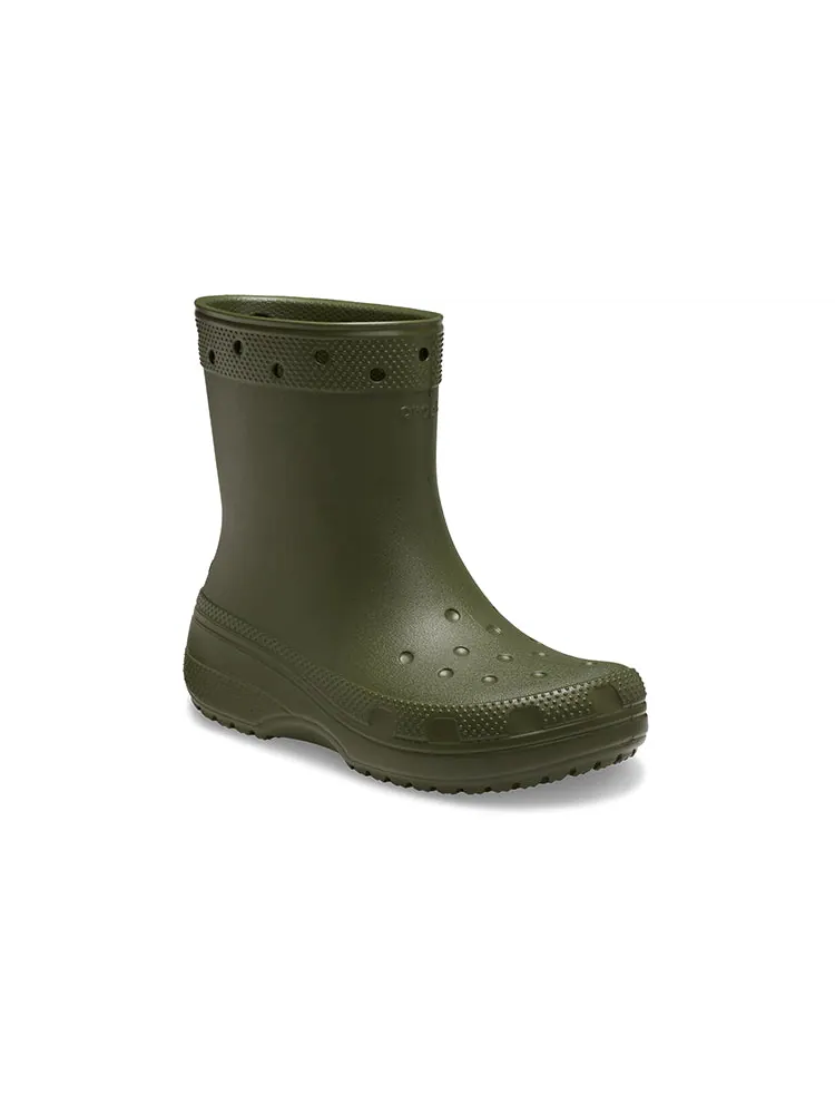 Кроссовки Crocs Classic Boot 'Army Green' — изображение 3 из 6, зеленый