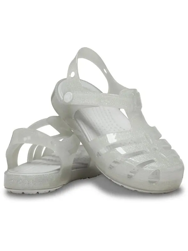 Сандалии isabella glitter sandals 'white' Crocs — изображение 3 из 4, белый