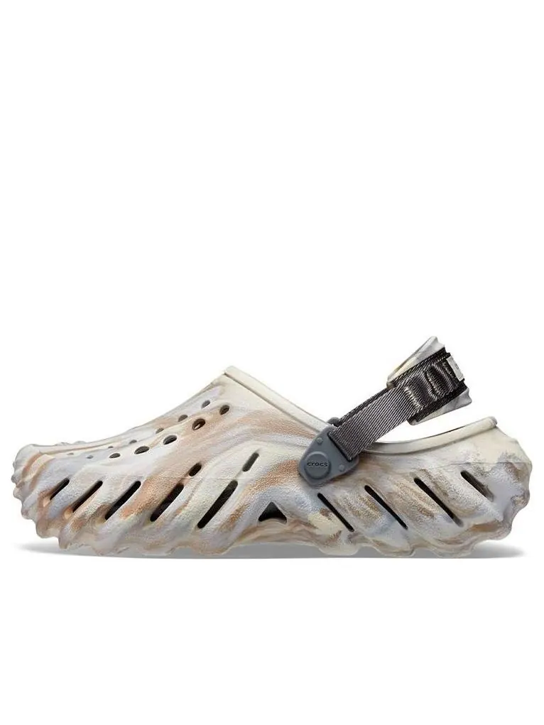 Сандалии Crocs Echo Marbled Clog — изображение 1 из 7, белый