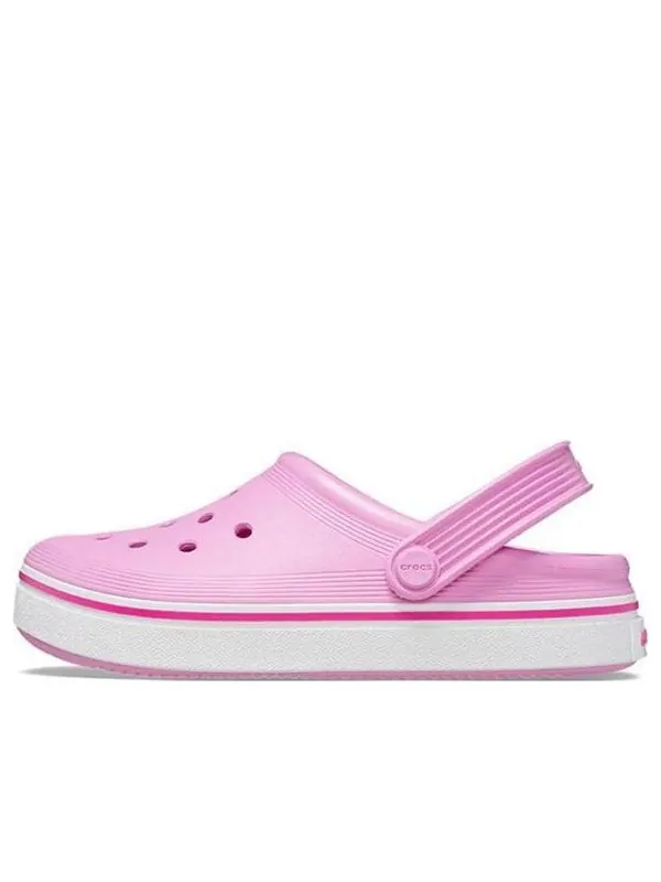 Кроссовки off court clogs 'taffy pink' Crocs — изображение 1 из 1, розовый