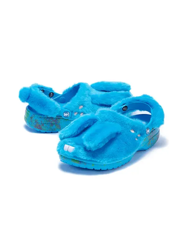 Тапочки classic clog c x melting sadness Crocs — изображение 4 из 4, синий