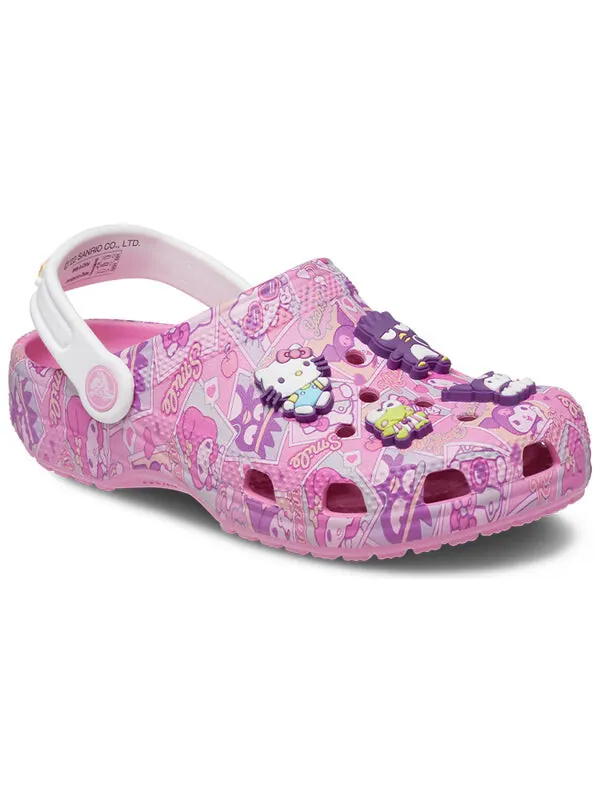 Сандалии classic clog x hello kitty Crocs — изображение 4 из 4, красный