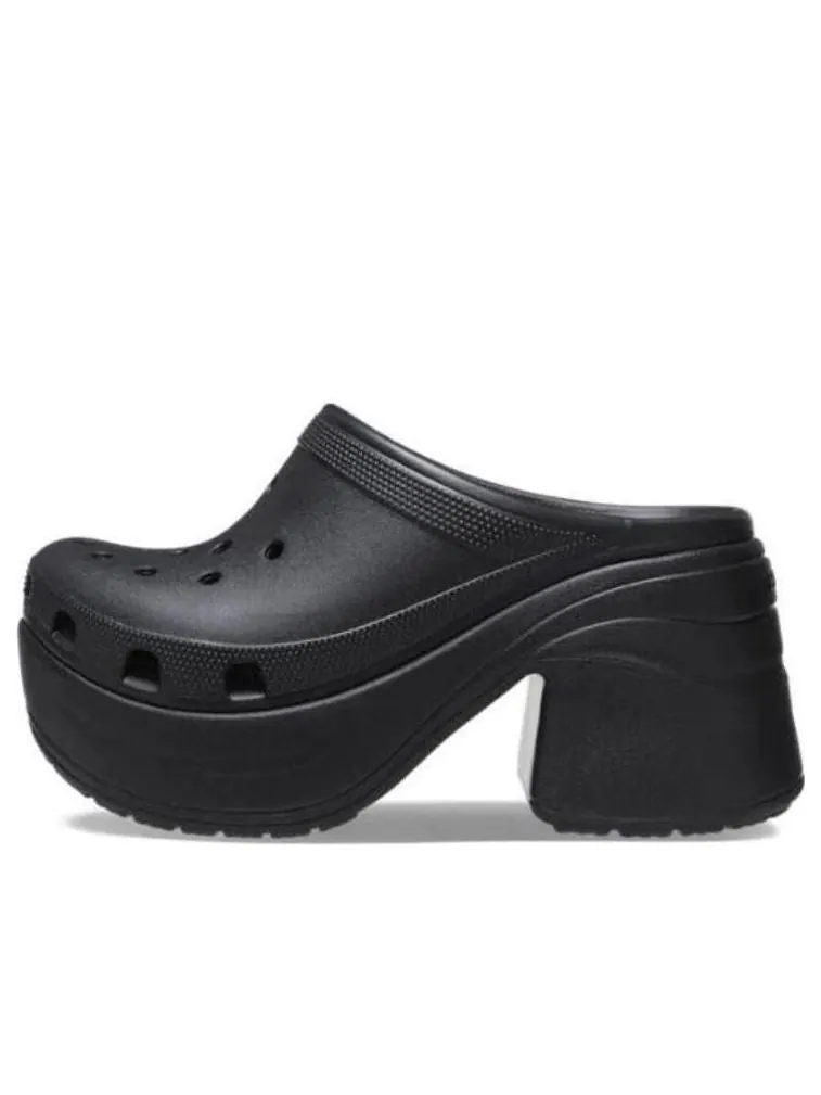 Сандалии Crocs Siren Clog 'Black' — изображение 1 из 7, черный