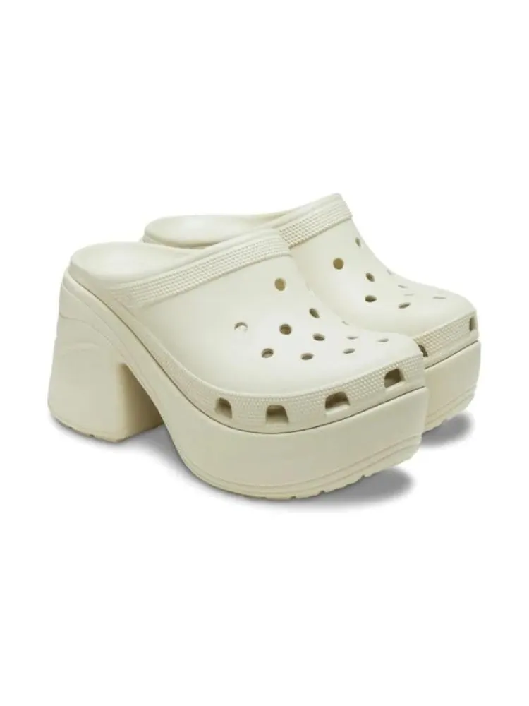 Сандалии Crocs Siren Clog 'Bone' — изображение 4 из 7, белый