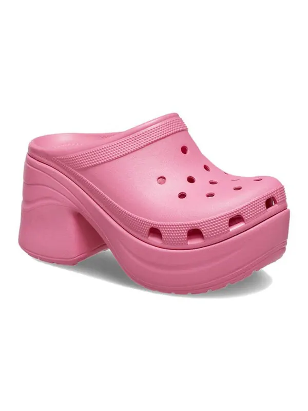 Сандалии classic siren clog 'hyper pink' Crocs — изображение 3 из 3, розовый