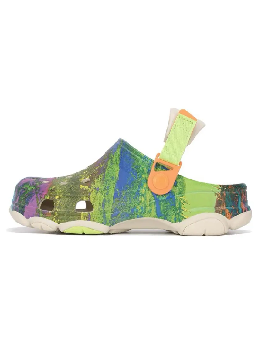 Сандалии Crocs All-Terrain Far Out Clogs 'Green' — изображение 2 из 5, зеленый