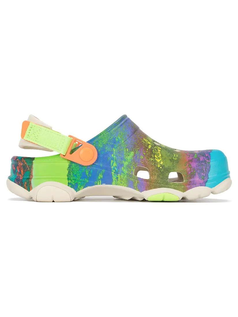 Сандалии Crocs All-Terrain Far Out Clogs 'Green' — изображение 3 из 5, зеленый