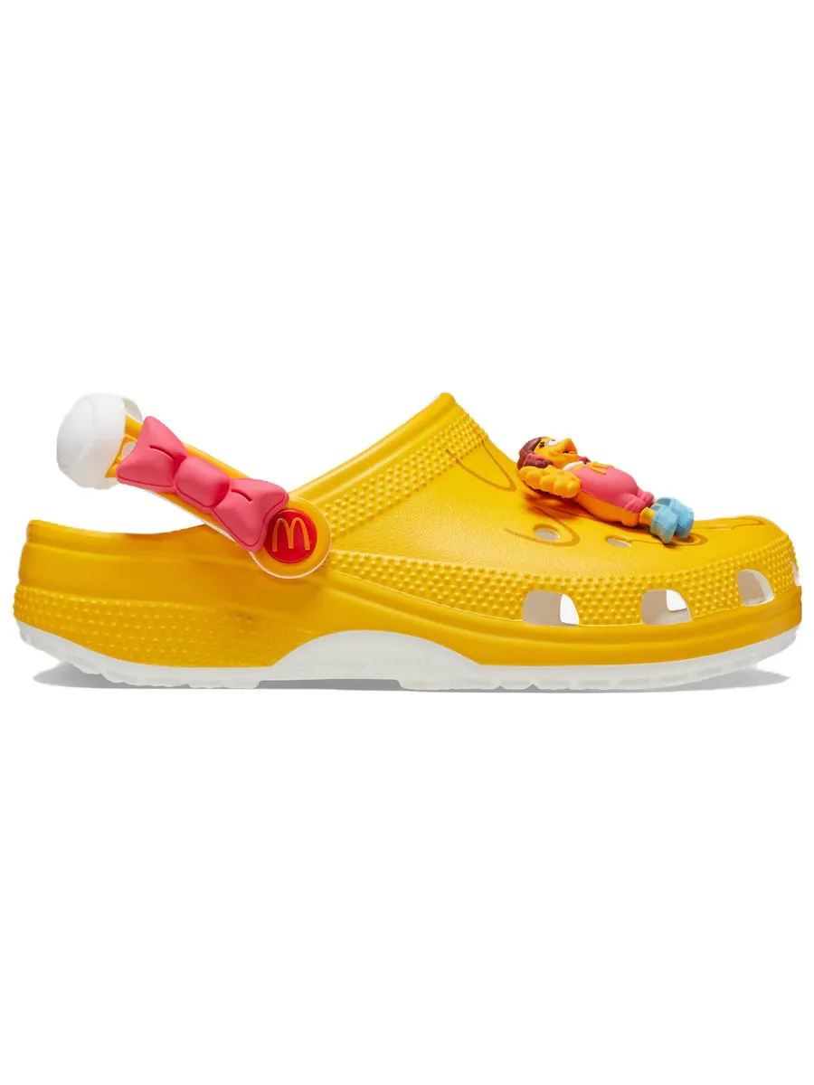 Сандалии Crocs Classic x McDonald's Birdie Clog 'Yellow' — изображение 3 из 7, желтый