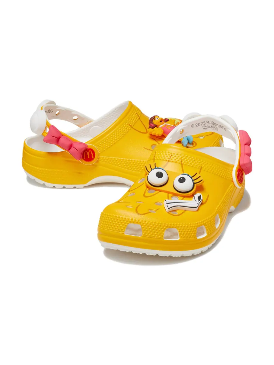 Сандалии Crocs Classic x McDonald's Birdie Clog 'Yellow' — изображение 5 из 7, желтый