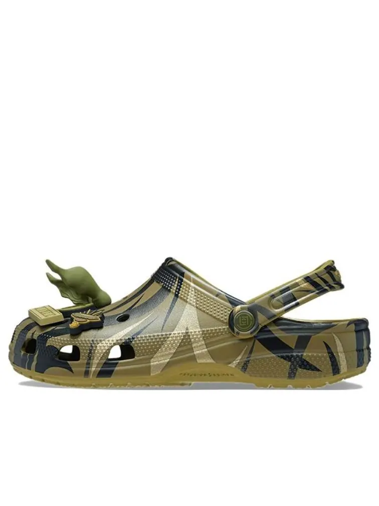 Сандалии Crocs x Clot Classic Clog 'Aloe' — изображение 1 из 6, зеленый