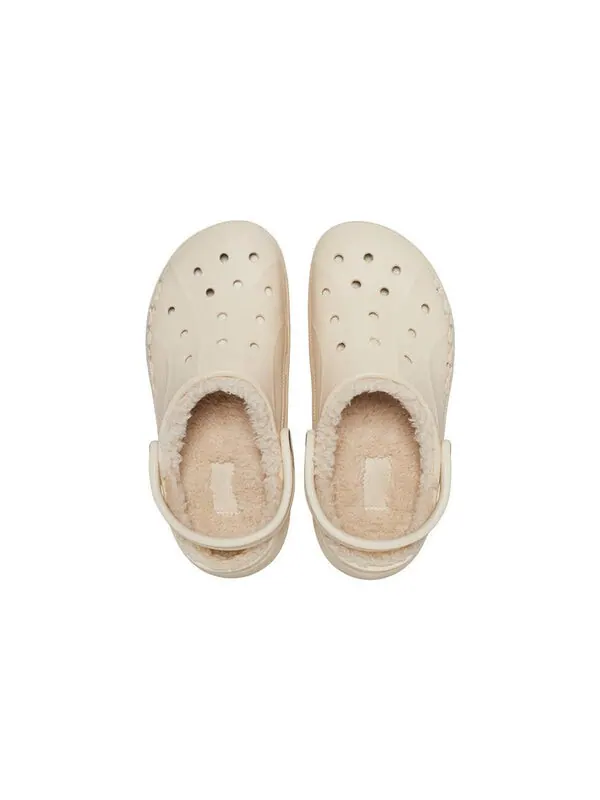 Кроссовки baya platform lined clog 'beige' Crocs — изображение 4 из 4, бежевый