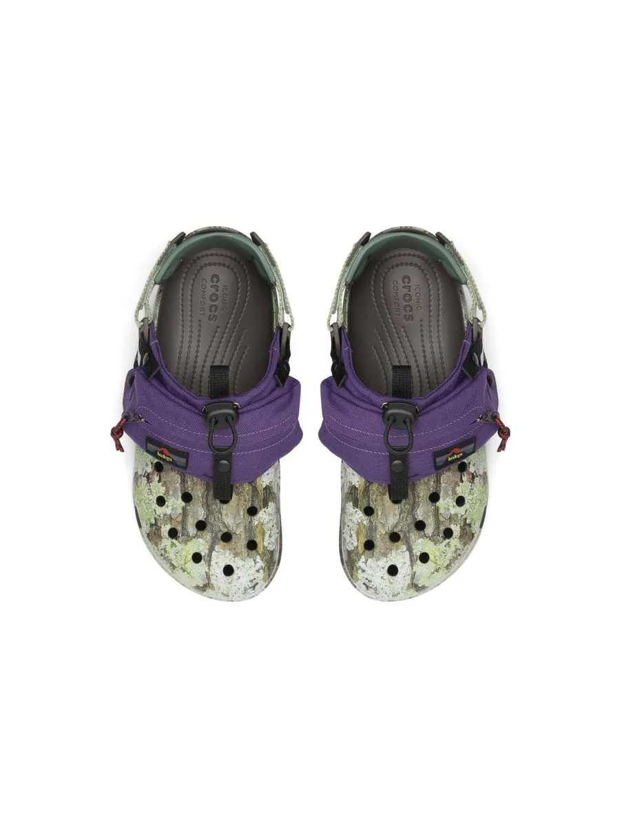 Сандалии Crocs x Bodega All-Terrain 'NICT-TECH' — изображение 5 из 6, фиолетовый