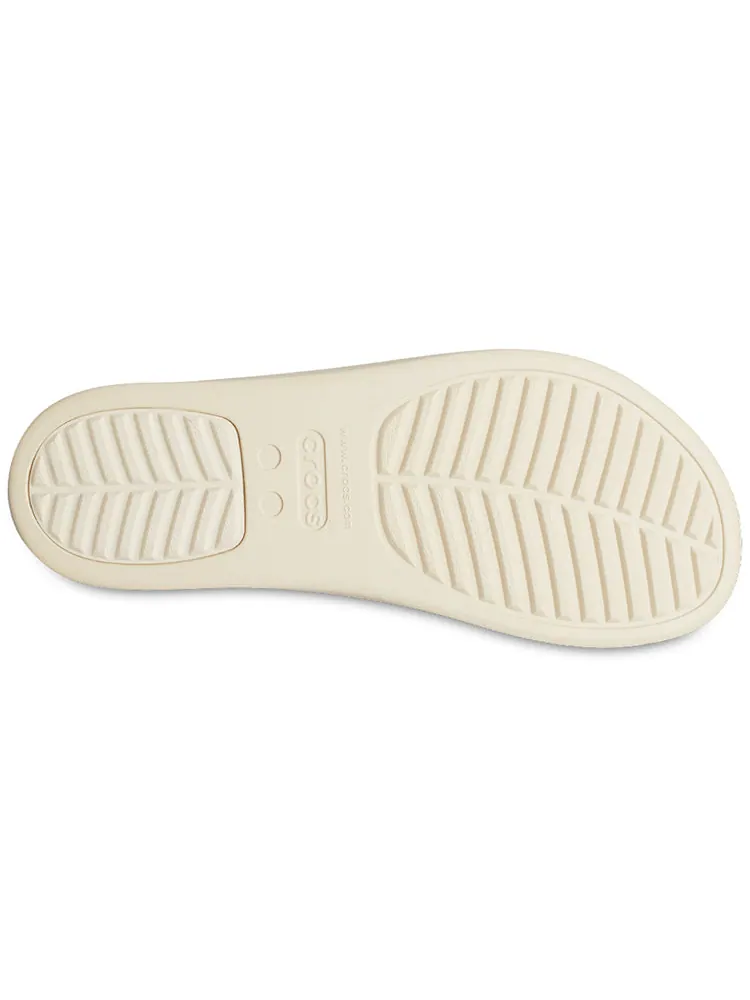 Шлепанцы (WMNS) Crocs Brooklyn Flip — изображение 7 из 7, белый