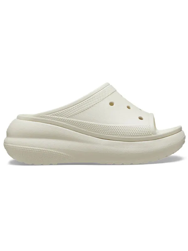 Тапочки crush slide 'bone' Crocs — изображение 3 из 4, белый