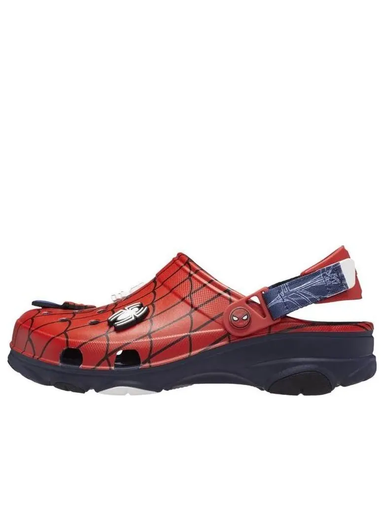 Сандалии Crocs x Marvel All-Terrain Clog 'Spider-Man' — изображение 1 из 2, красный