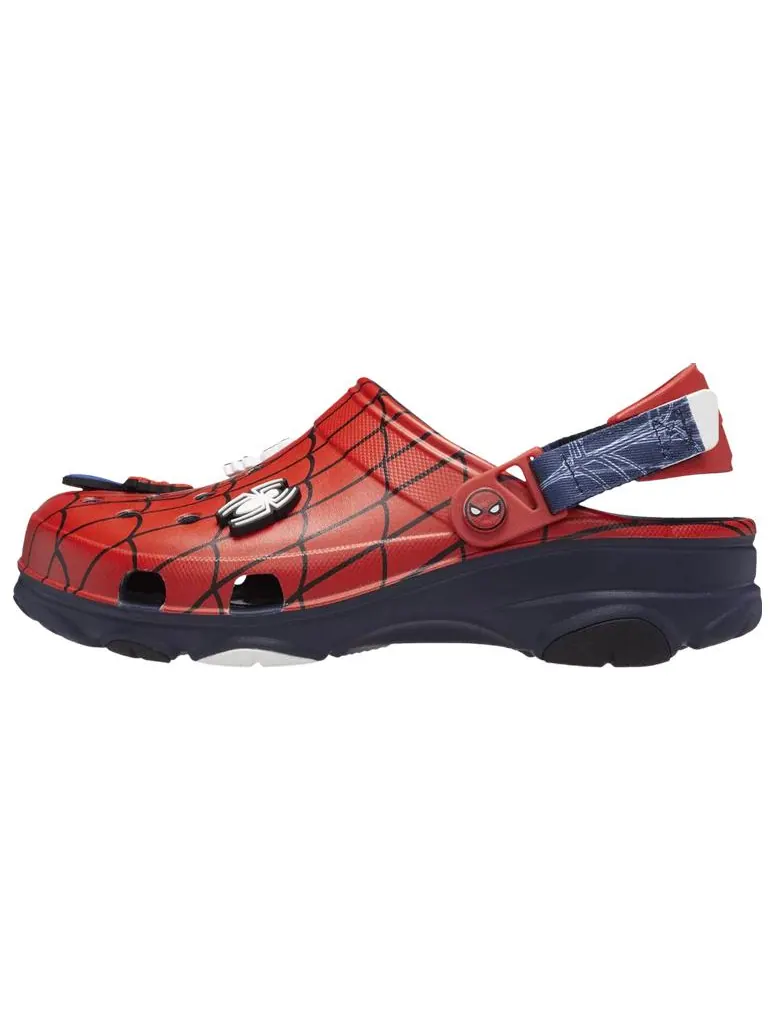Сандалии Crocs x Marvel All-Terrain Clog 'Spider-Man' — изображение 2 из 2, красный