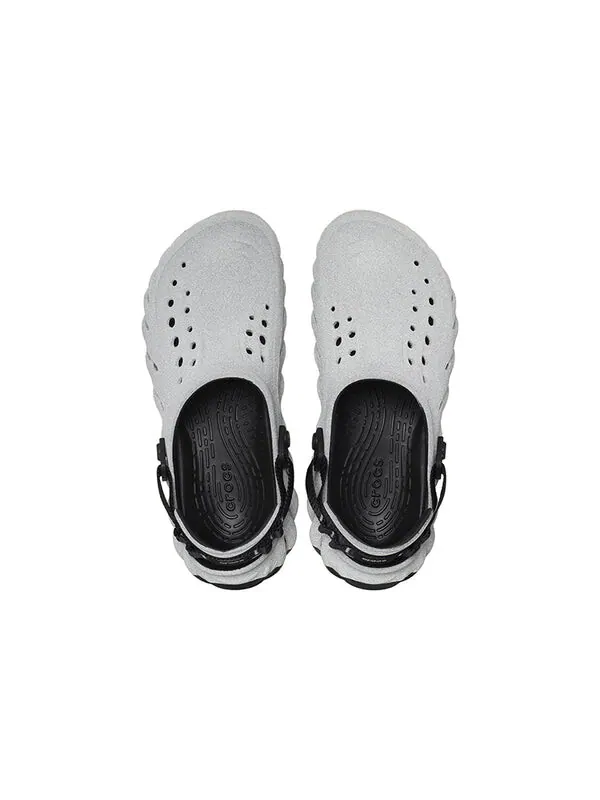 Кроссовки Crocs Echo Clog 'Black Reflective' — изображение 4 из 4, черный
