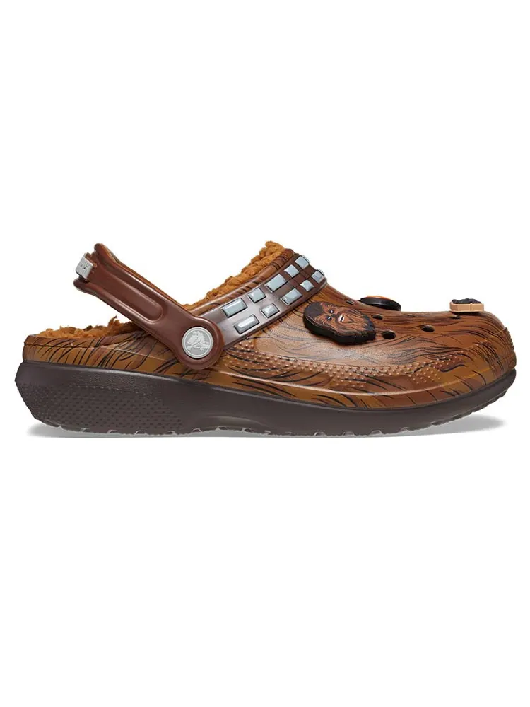 Сандалии Crocs Classic Lined Clog 'Star Wars Chewbacca' — изображение 3 из 6, коричневый
