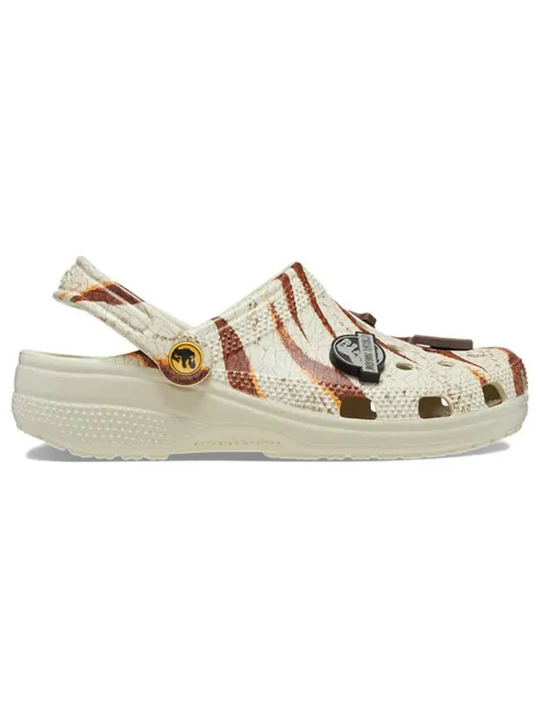 Сандалии x jurassic world classic clog 'bone' Crocs — изображение 3 из 4, кость
