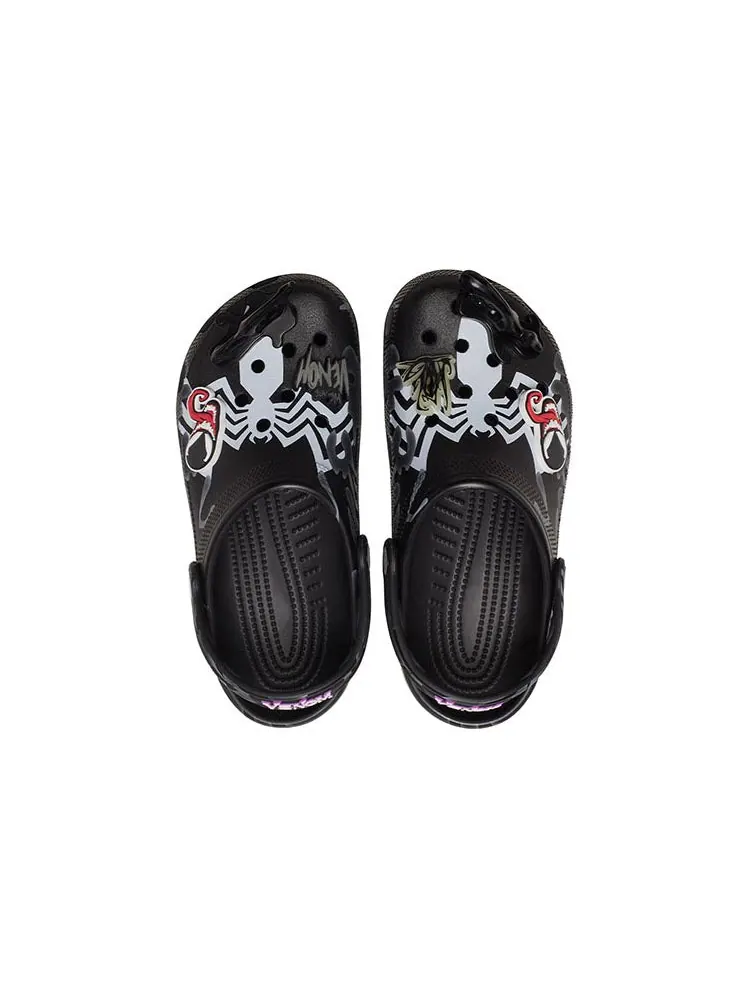Сандалии Crocs Classic x Marvel Clog 'Venom' — изображение 5 из 6, черный