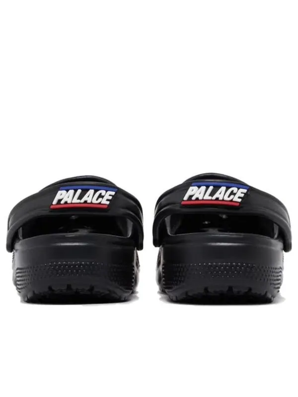 Кроссовки x palace classic clog 'black' Crocs — изображение 2 из 3, черный
