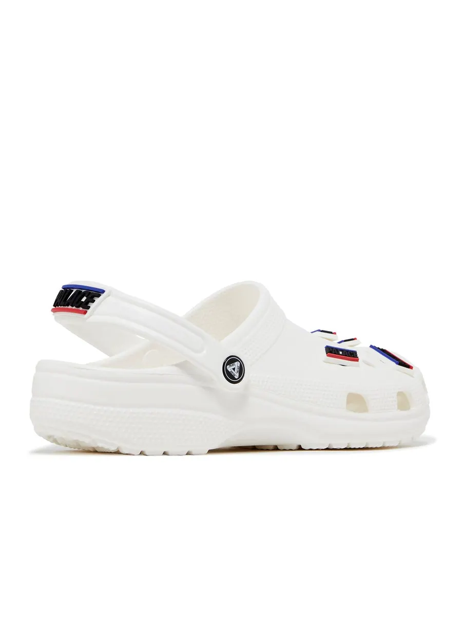 Сандалии Crocs x Palace Classic Clog 'White' — изображение 3 из 4, белый
