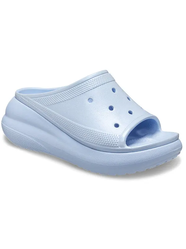 Кроссовки crush meta pearl slides 'blue calcite' Crocs — изображение 3 из 4, синий