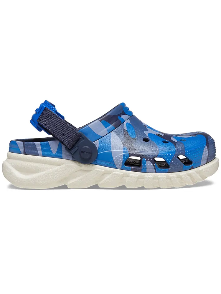 Кроссовки Crocs Duet Max II 2 Camo Redux Clog 'Navy Stucco' — изображение 2 из 6, синий
