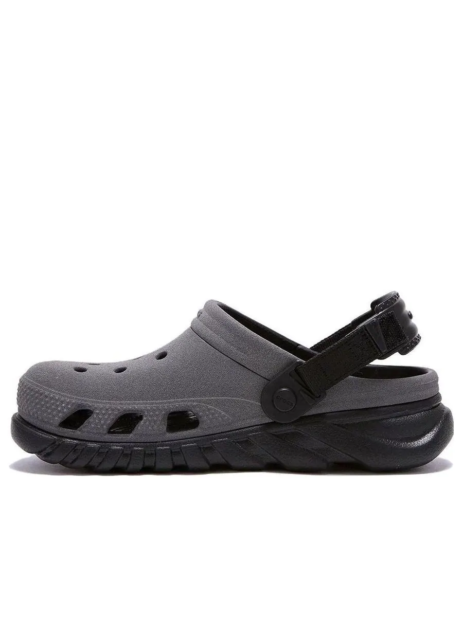Сандалии Crocs Duet Max Reflective Clog 'Grey Black' — изображение 1 из 5, серый