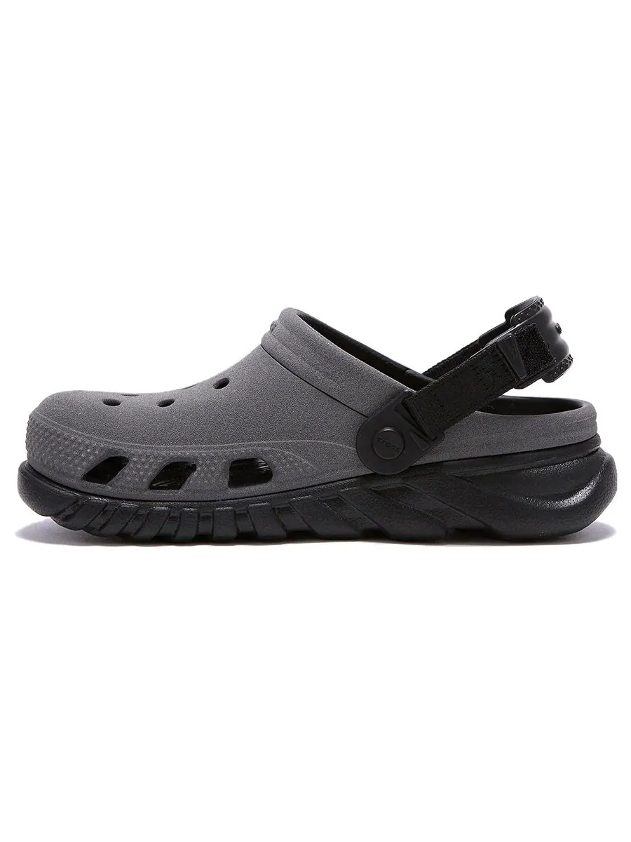 Сандалии Crocs Duet Max Reflective Clog 'Grey Black' — изображение 2 из 5, серый