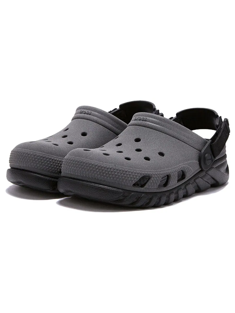 Сандалии Crocs Duet Max Reflective Clog 'Grey Black' — изображение 4 из 5, серый
