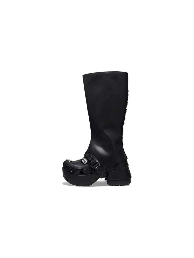Кроссовки Crocs x Feng Chen Wang x Siren Clog 'Multi-Wear' — изображение 2 из 6, черный