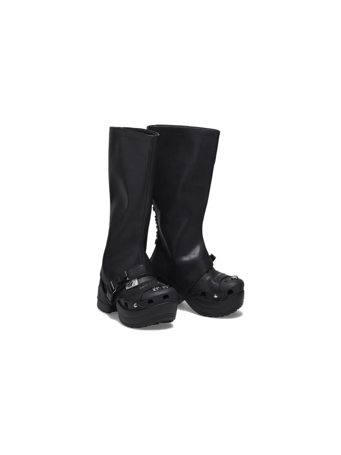 Кроссовки Crocs x Feng Chen Wang x Siren Clog 'Multi-Wear' — изображение 5 из 6, черный