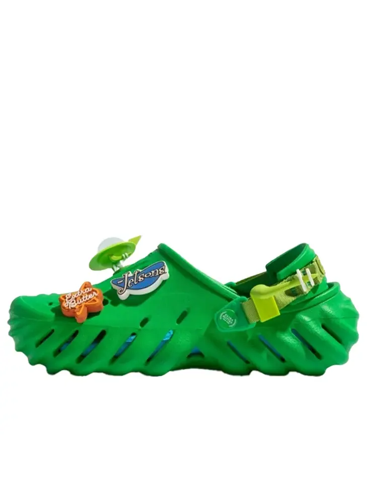 Сандалии Crocs Echo Clog 'Extra Butter The Jetsons' — изображение 1 из 6, зеленый