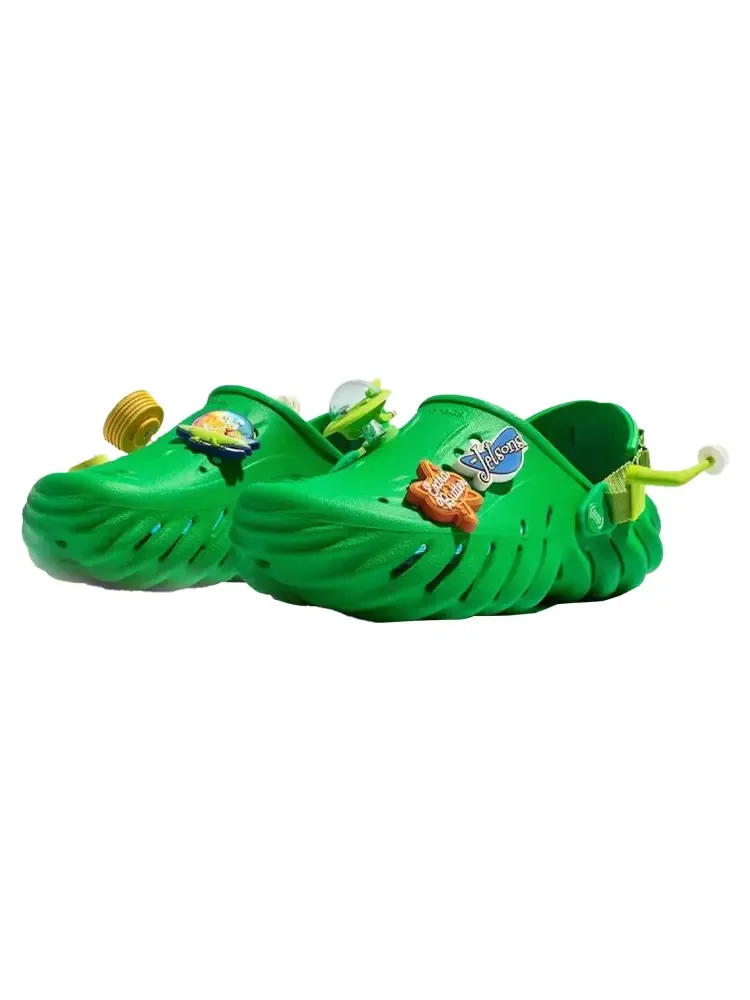 Сандалии Crocs Echo Clog 'Extra Butter The Jetsons' — изображение 4 из 6, зеленый
