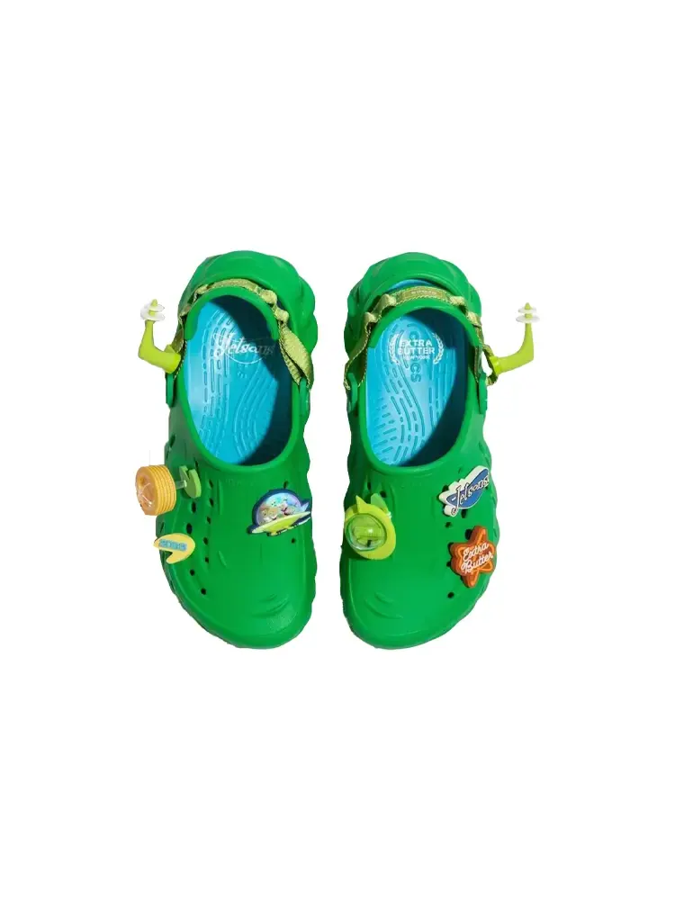 Сандалии Crocs Echo Clog 'Extra Butter The Jetsons' — изображение 5 из 6, зеленый