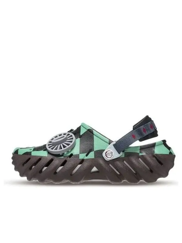 Сандалии x demon slayer echo clog 'tanjiro' Crocs — изображение 1 из 1, зеленый